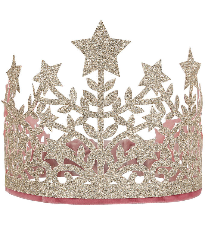 #3 - Meri Meri Udklædning - Krone - Glitter Fabric Star Crown