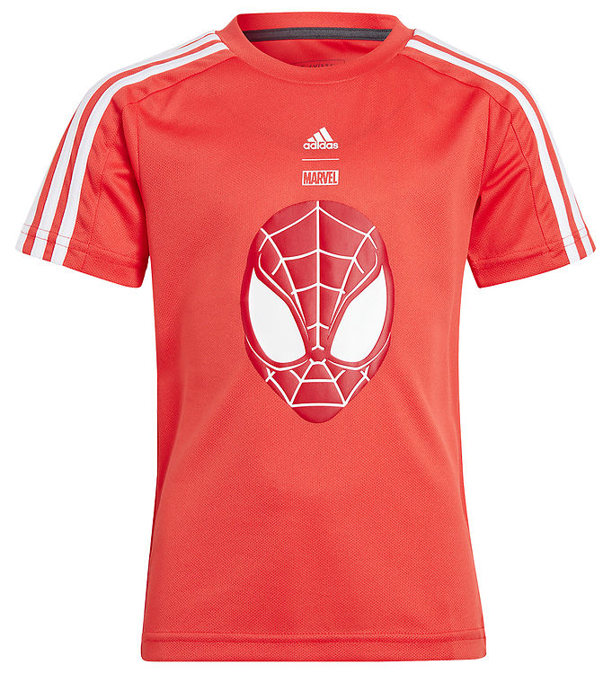 adidas Performance T-shirt - LB DY SM T - Rød/Hvid