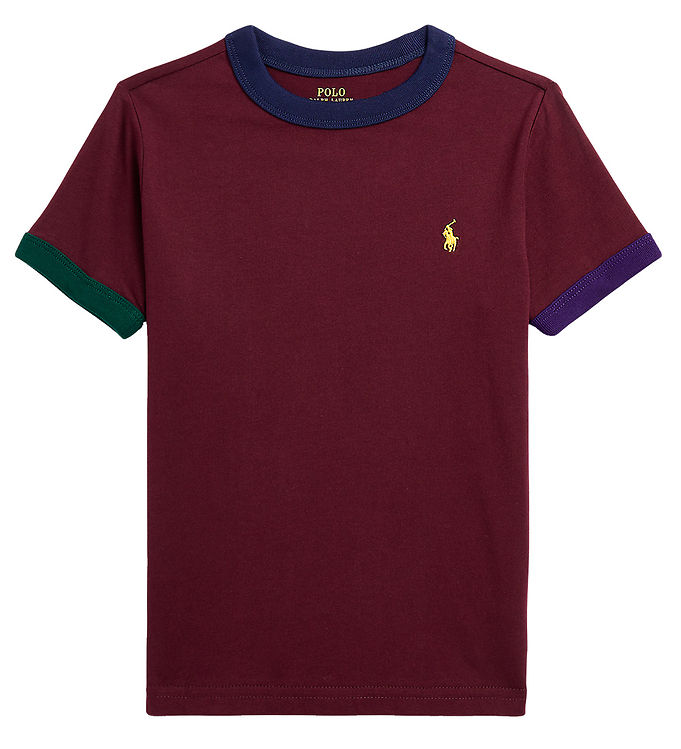 Polo Ralph Lauren T-shirt - Classics - Bordeaux/Multifarvet