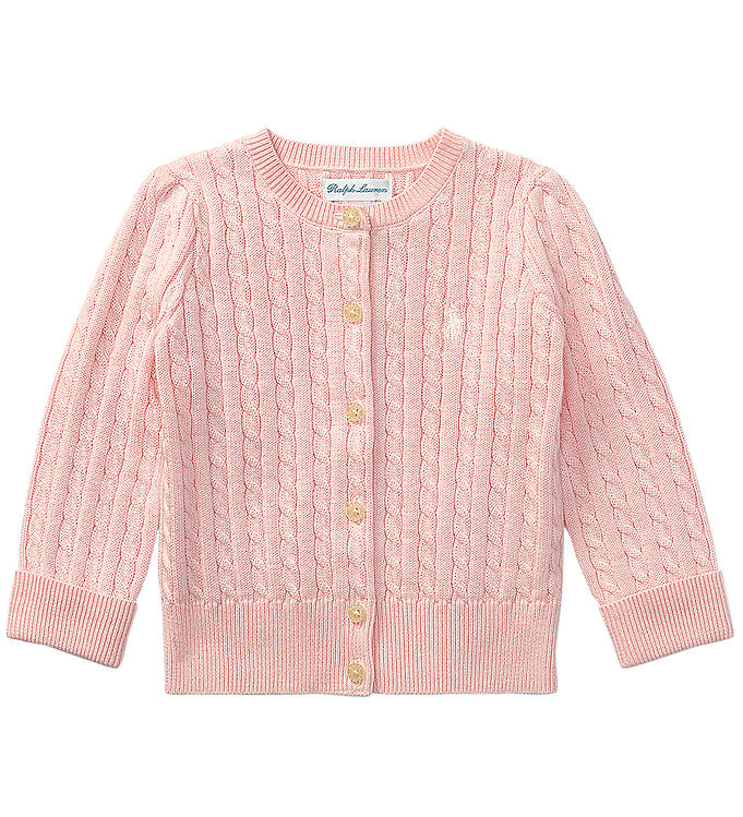 8: Polo Ralph Lauren Cardigan - Strik - Core Replen - Rosa