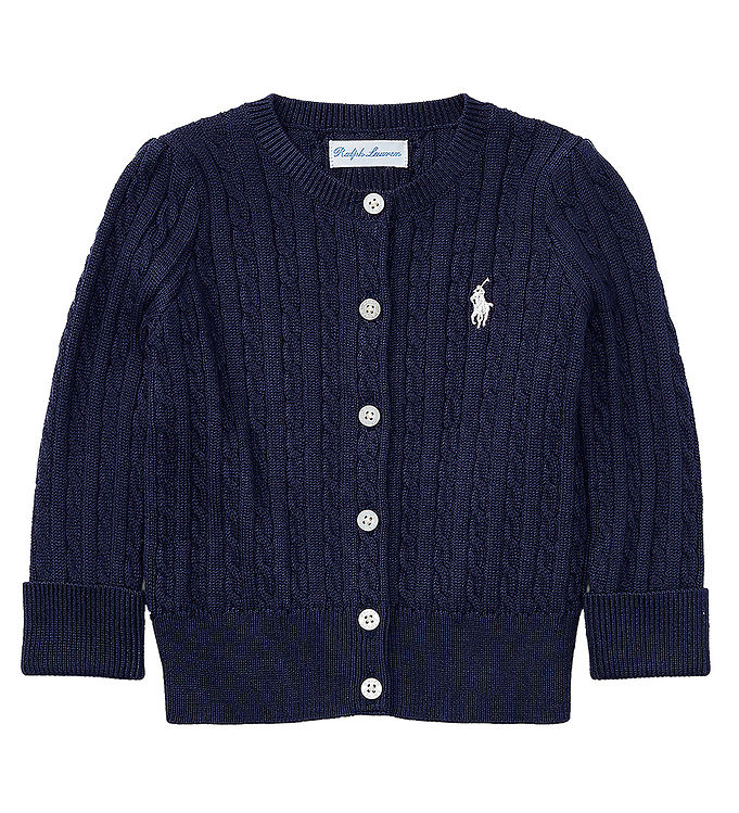 7: Polo Ralph Lauren Cardigan - Strik - Core Replen - Hunter Navy