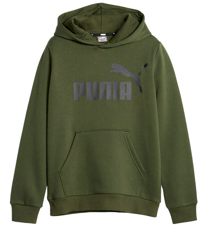 18: Puma Hættetrøje - Ess Big Logo - Myrtle