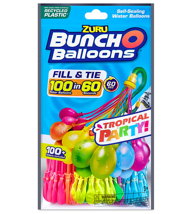 Bunch O Balloons Vandlegetøj - 100+ Vandballoner - Tropical Part