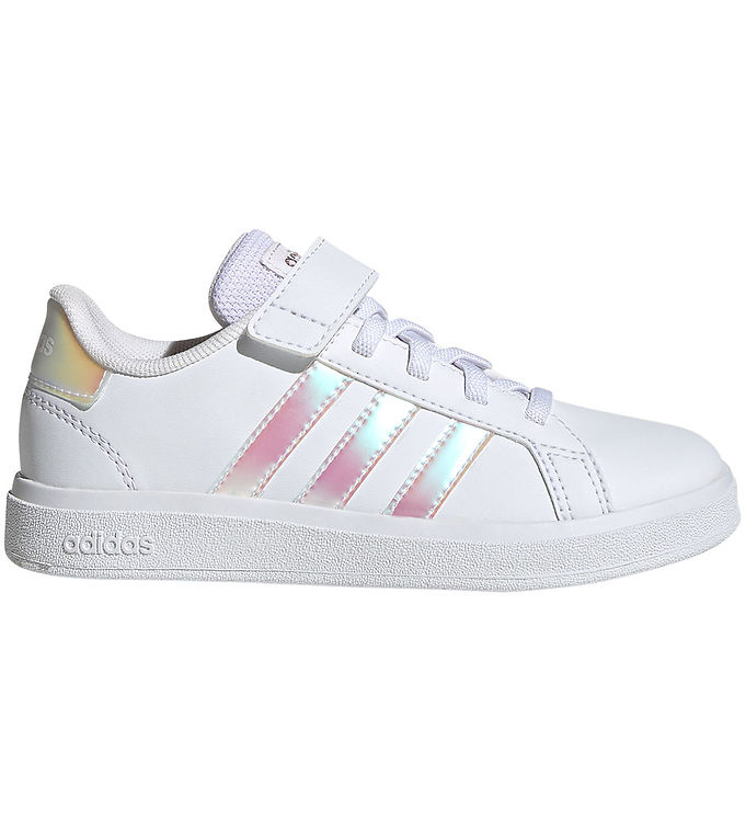 adidas Performance Sko - Grand Court 2.0 EL K Hvid/Rosa female