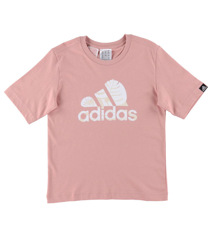 adidas Performance T-shirt - Rosa/Hvid m. Blade