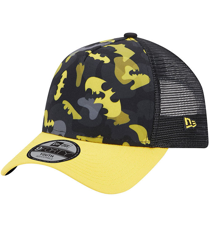 New Era Kasket - Batman Sort/Gul unisex