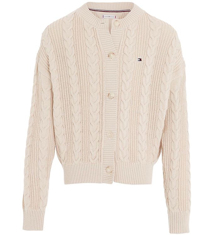 Tommy Hilfiger Cardigan - Cable Strik - Cashmere