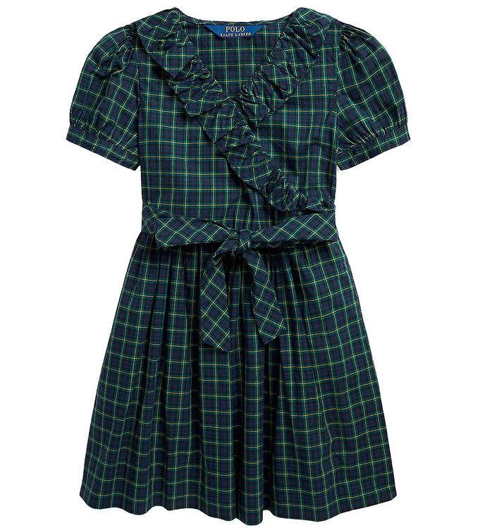 Billede af Polo Ralph Lauren Kjole - Wrapdress - Plaid