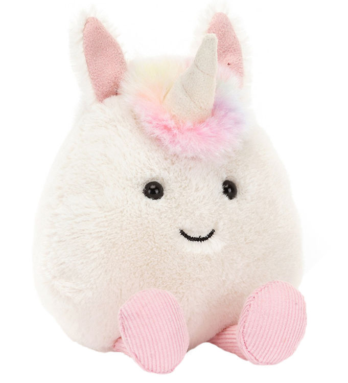 Jellycat Bamse - 10x9 cm Amuseabean Unicorn unisex