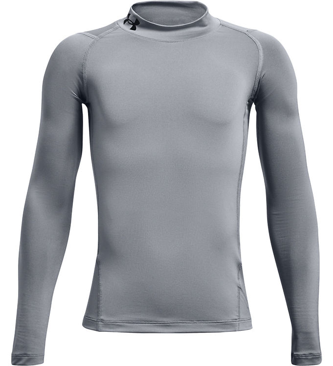 15: Under Armour Bluse - HG Armour Mock - Steel