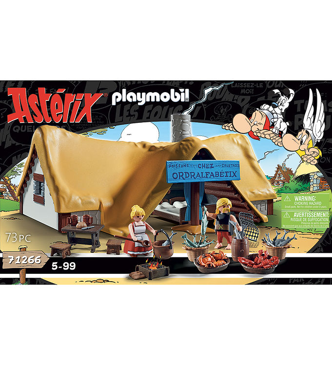 Playmobil Asterix Hørmetix\\\' Hytte 71266 Dele