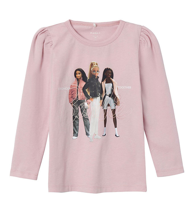 Name Bluse Nmfjetana Barbie Violet Ice