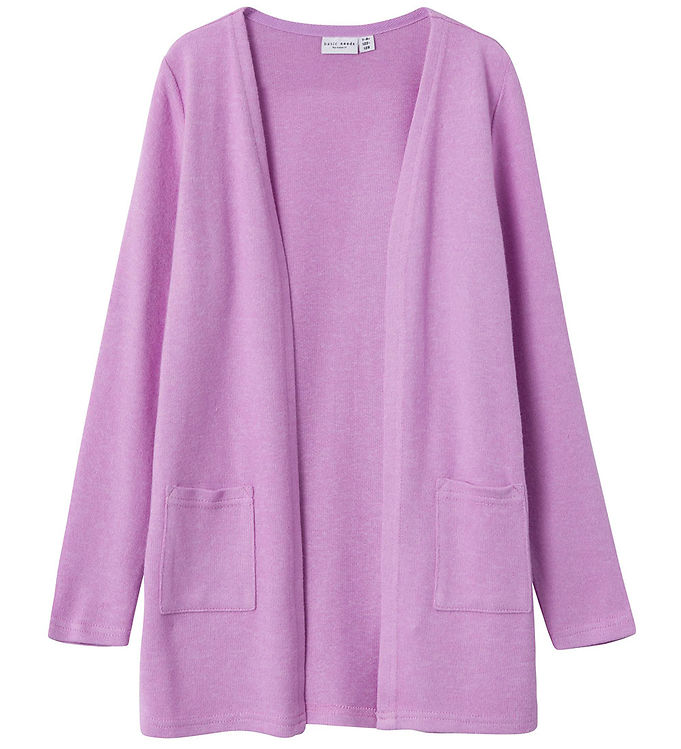 Name It Cardigan - Strik - Noos - NkfVicti - Violet Tulle