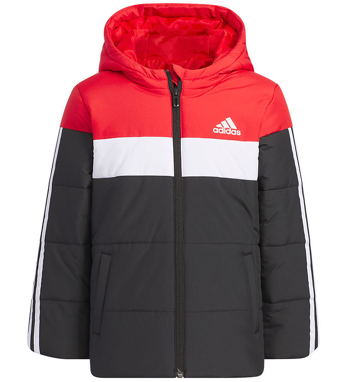 Adidas Performance Dynejakke Lk Pad Jkt Sort/rød/hvid