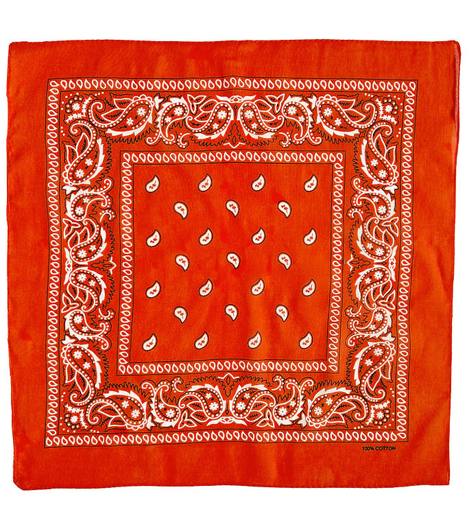Billede af Bows By Stær Tørklæde - Fie - 53x53 cm - Orange