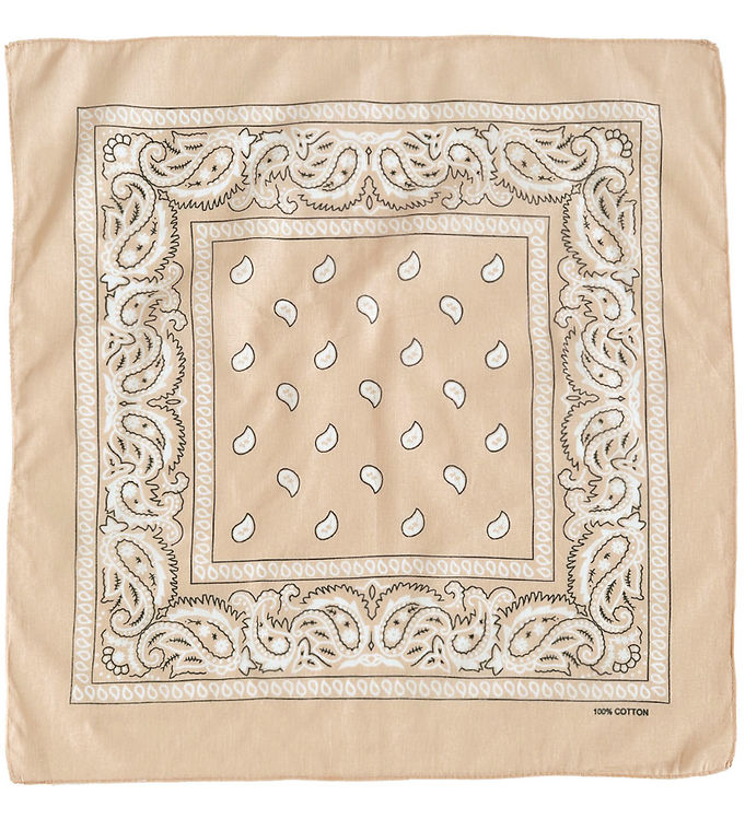Billede af Bows By Stær Tørklæde - Fie - 53x53 cm - Beige