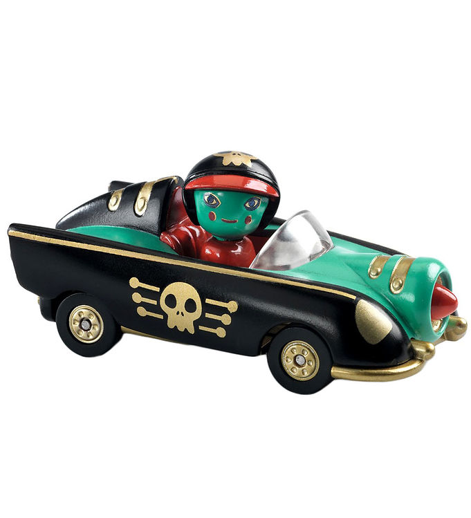 10: Djeco Crazy Motors Racerbil Pirate Wheels