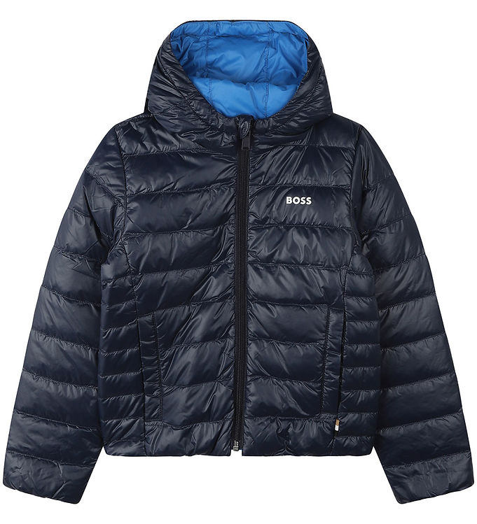 BOSS Vendbar Dunjakke Navy/Blå Til Mænd 128