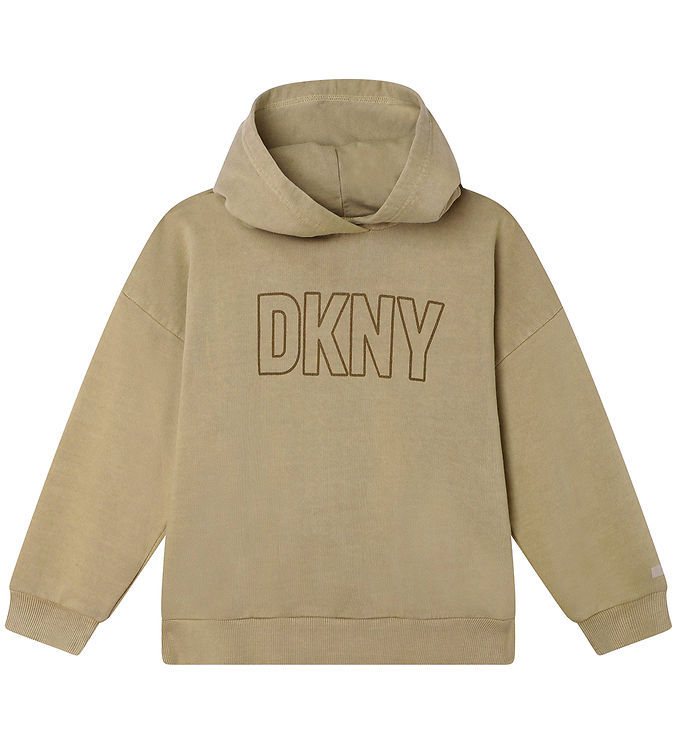 DKNY Hættetrøje - Stone m. Print