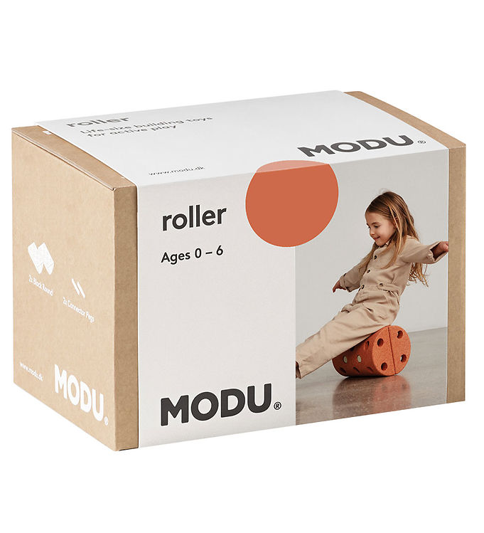 Image of MODU Balancerulle - 4 Dele - Burnt Orange/Dusty Green (313733-4597785)