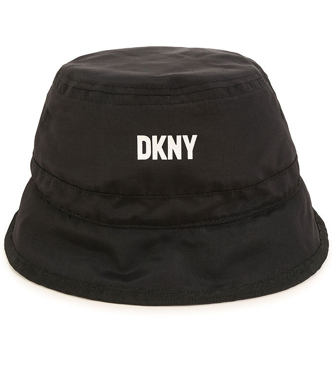 Billede af DKNY Bøllehat - Vendbar - Sort/Hvid m. Fleece