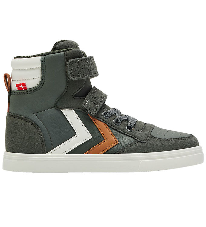 10: Hummel Støvler - Slimmer Stadil Leather High JR - Forest night