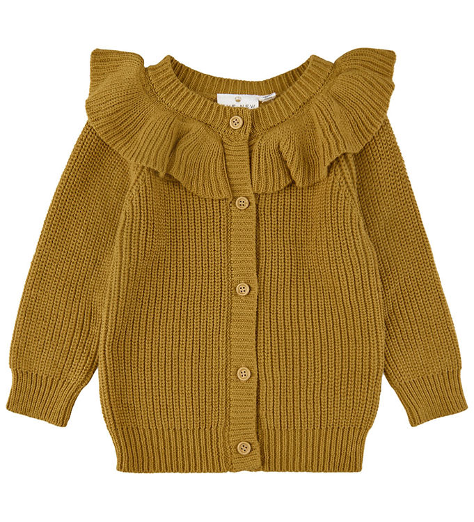 The New Siblings Cardigan - Strik - TnsOlly - Harvest Gold