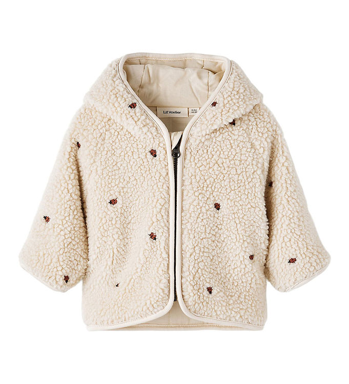 14: Lil'Atelier Fog Nalo Loose Sherpa Jakke