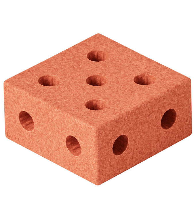 Image of MODU Klods Firkant - 20x20x10 cm - Burnt Orange (314746-4613641)