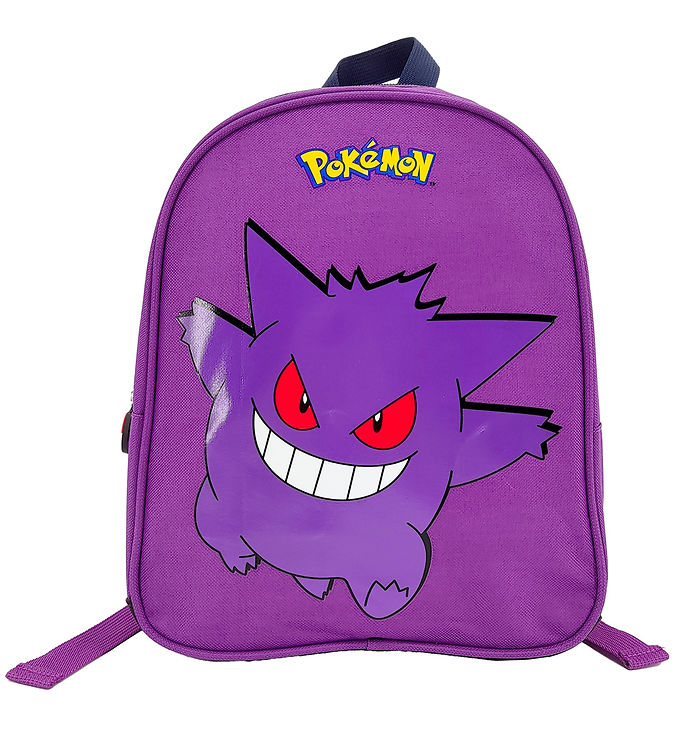 Pokémon - Rygsæk Til Børn - Gengar - Lilla
