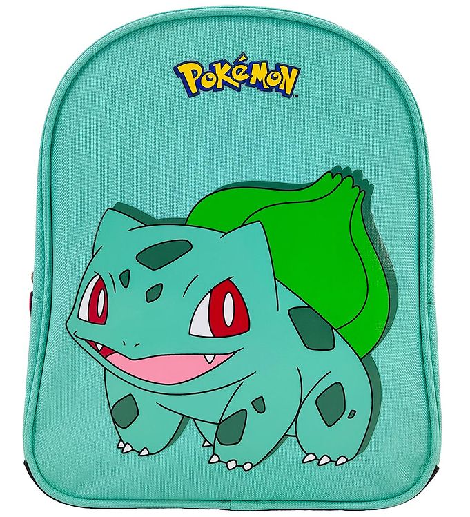 12: Pokemon - Skoletaske - Bulbasaur - Grøn