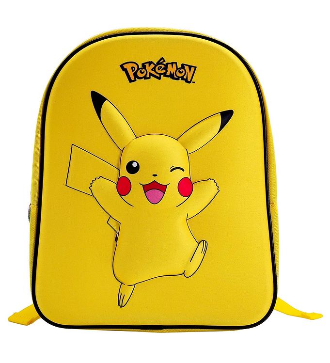 Pokemon - Skoletaske - Pikachu - Gul