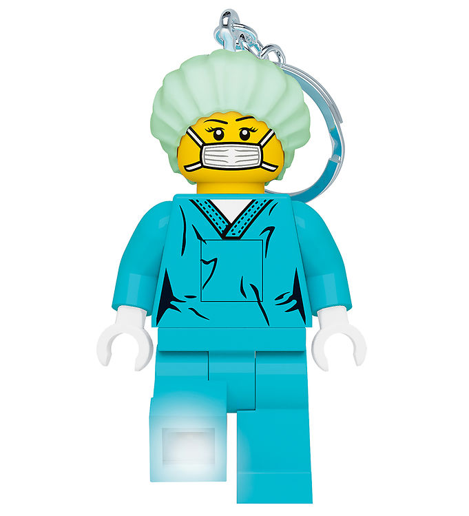LEGOÂ® Nøglering m. Lommelygte - LEGOÂ® Surgeon