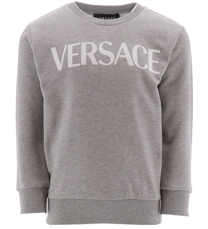 Versace Sweatee Shirt Gråmeleret Hvid