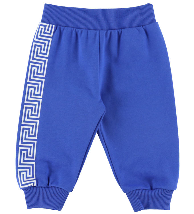 Versace Sweatpants Blå/hvid M. Print