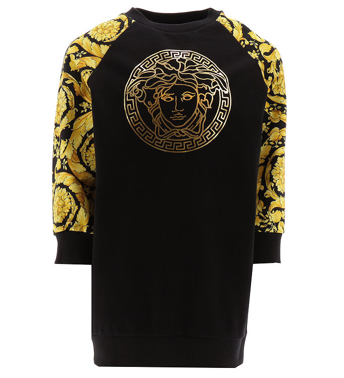 Billede af Versace Sweatkjole - Barocco - Sort m. Guld