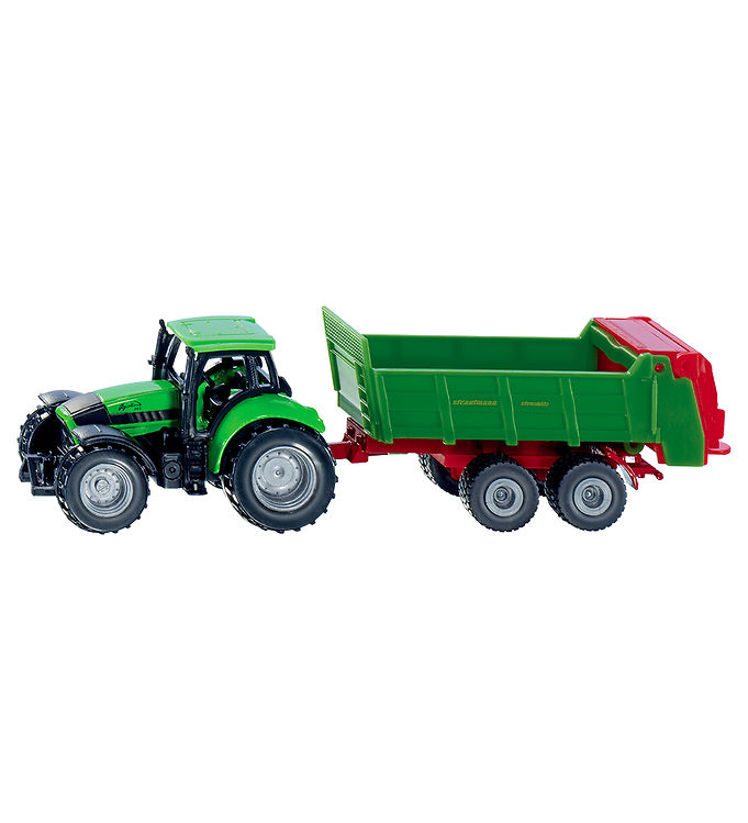 8: Traktor med gødningsspreder