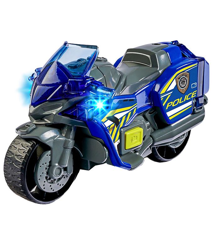 Billede af Dickie Toys Motorcykel - Police Motorbike - Lys/Lyd