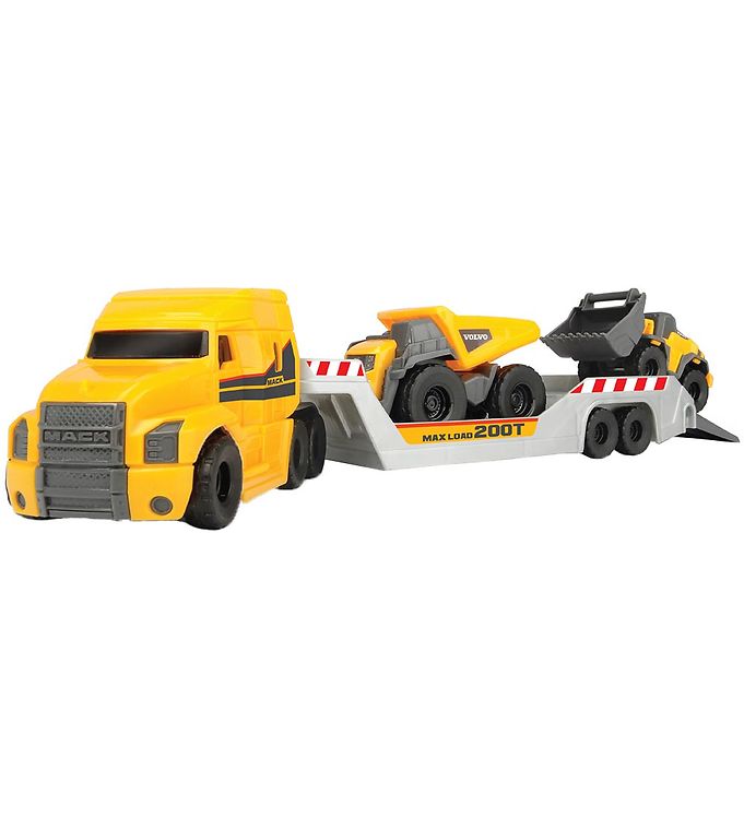 Billede af Dickie Toys Lastbil m. Arbejdsbiler - Mack/Micro Builder Truck