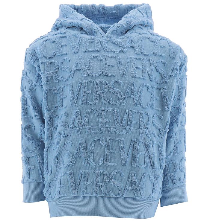 5: Versace Hættetrøje - Summer Sky Blue