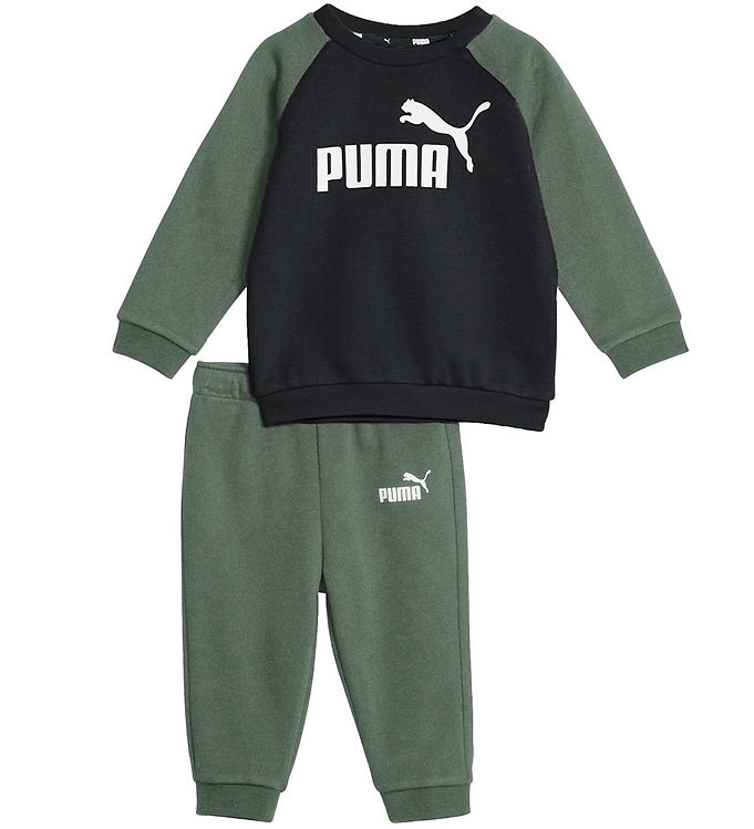 #3 - Puma Sweatsæt - Eucalyptus/Sort