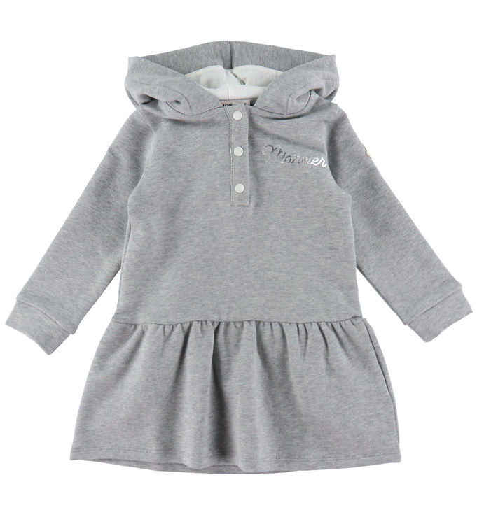 Sweatkjole Meleret M Hvid Fra Moncler