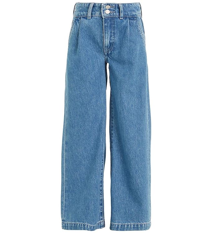 5: Tommy Hilfiger Jeans - Wide Pleated - Rivendelblue