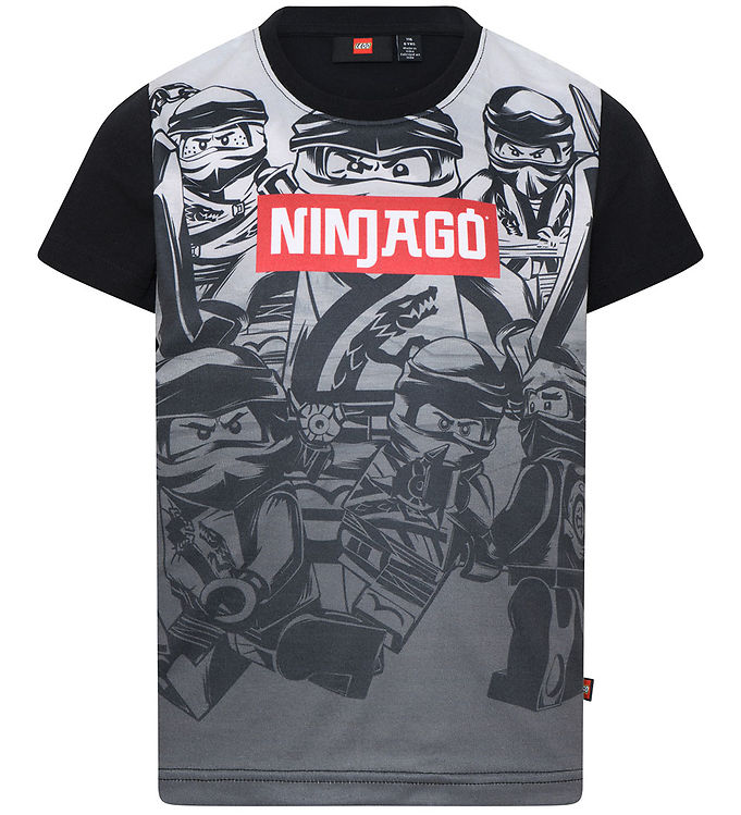 5: LEGOÂ® Ninjago T-Shirt - LWTaylor - Sort