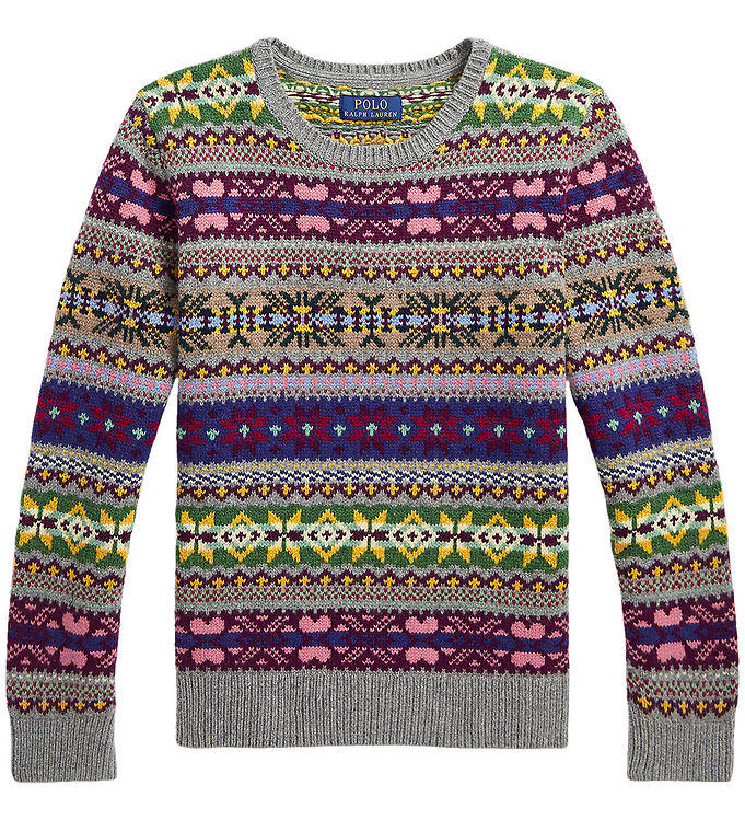Polo Ralph Lauren Bluse Uld Multifarvet Mønster