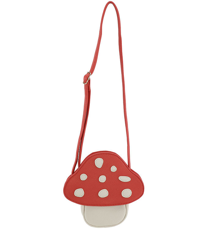 #2 - Molo Skuldertaske - Mushroom - Fungi Red