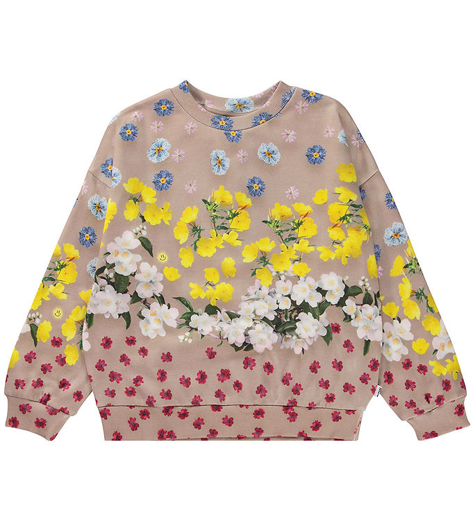 7: Molo Sweatshirt - Maxi - Magical Flowers