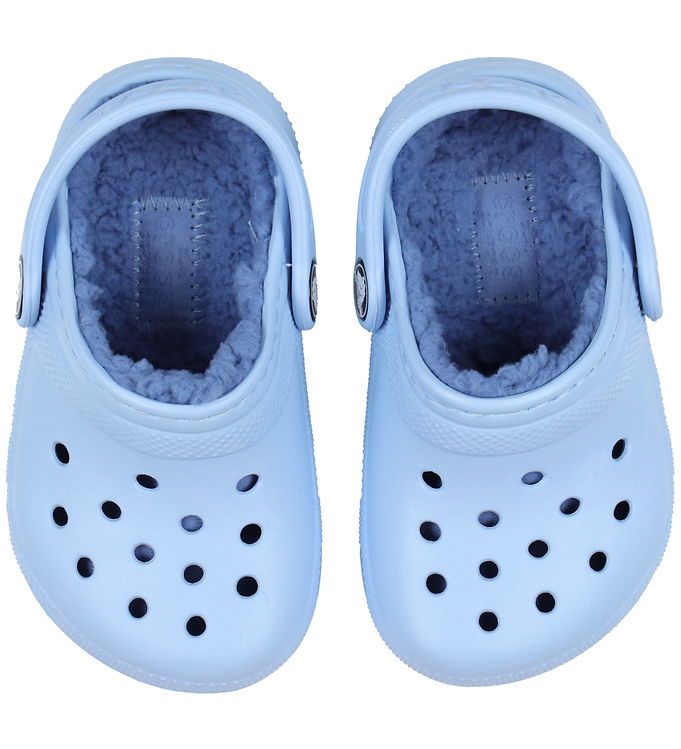 Crocs Sandaler – Classic Lined Clog T – Blue Calcite