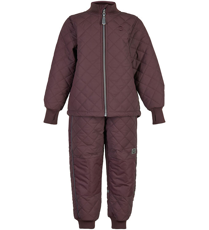 Termosæt med fleece - Huckleberry - 80