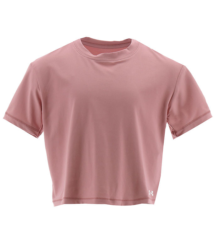 Under Armour T-Shirt - Cropped - Motion - Pink Elixir
